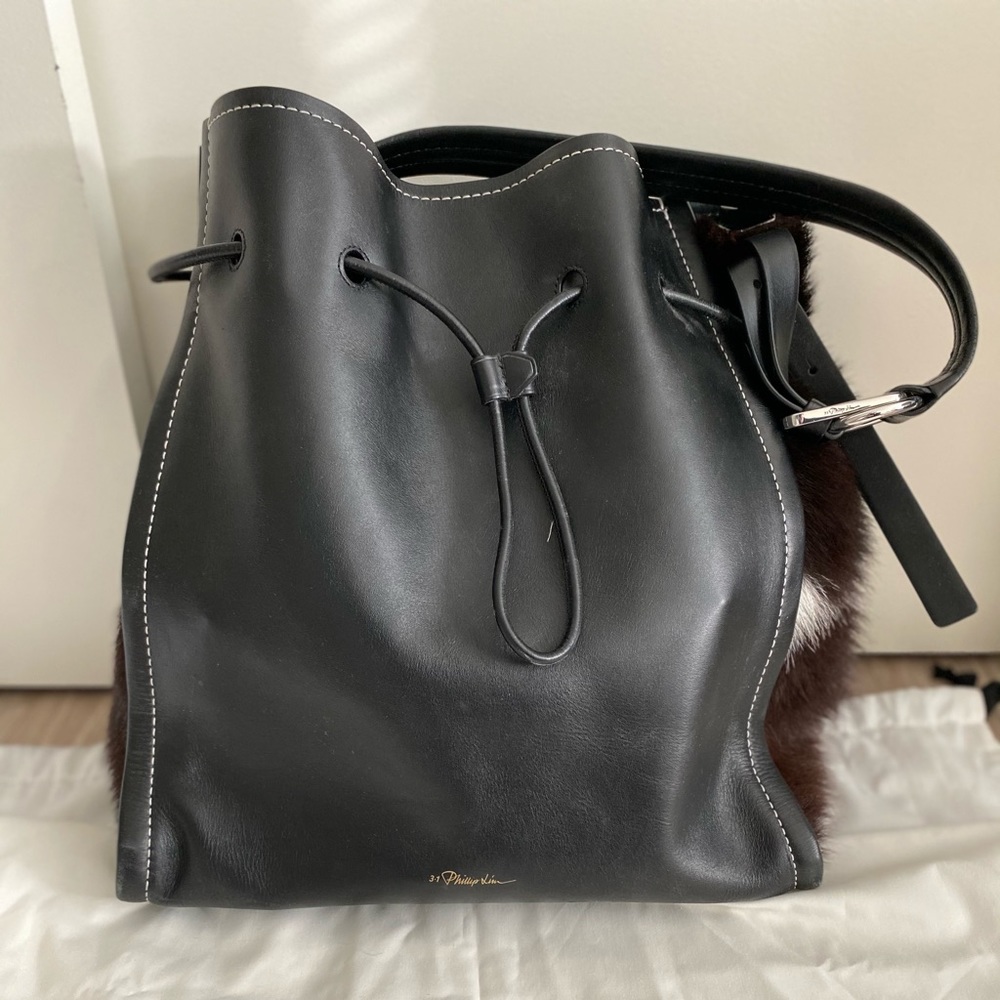 3.1 Phillip Lim Hudson Tote with Fur